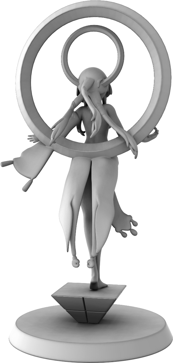 Ralphy - Halo Goddess - 75mm Pin Up/Figure/Model/Diorama