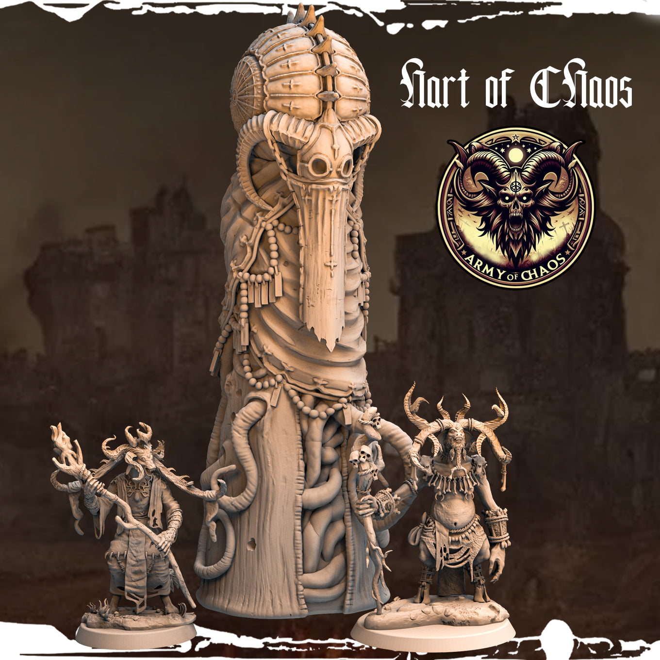Monolith Arts - Beasts - Heart of Chaos - DnD/TTRPG Figure/Miniature