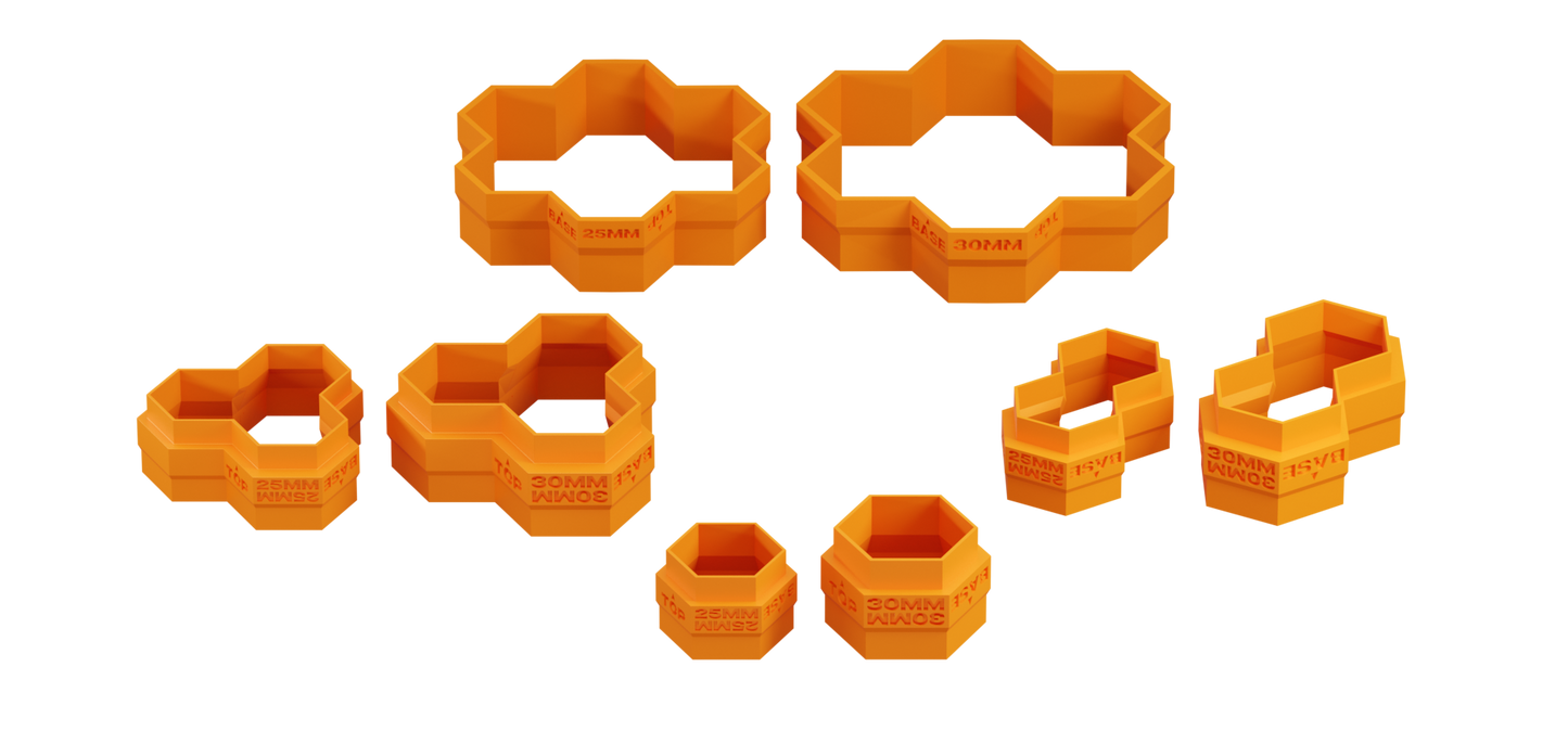 Jorrit - Base Cutter Set for Bases/Scenery/Terrain/TTRPG/DnD
