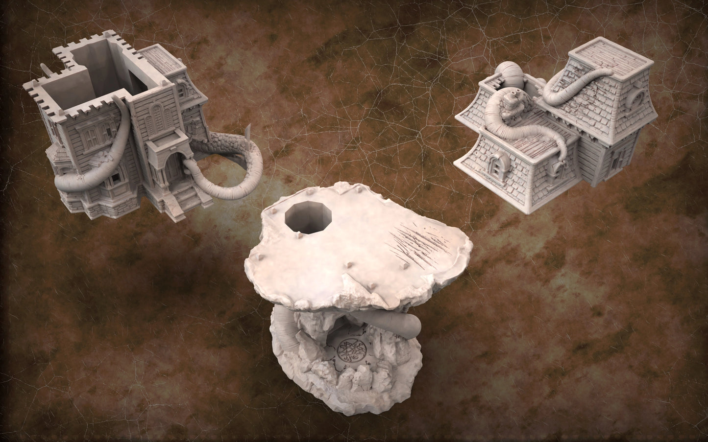 Solo Minatures #1 - Haunted Manor Dice Tower - DnD/TTRPG/Roleplaying/Wargames