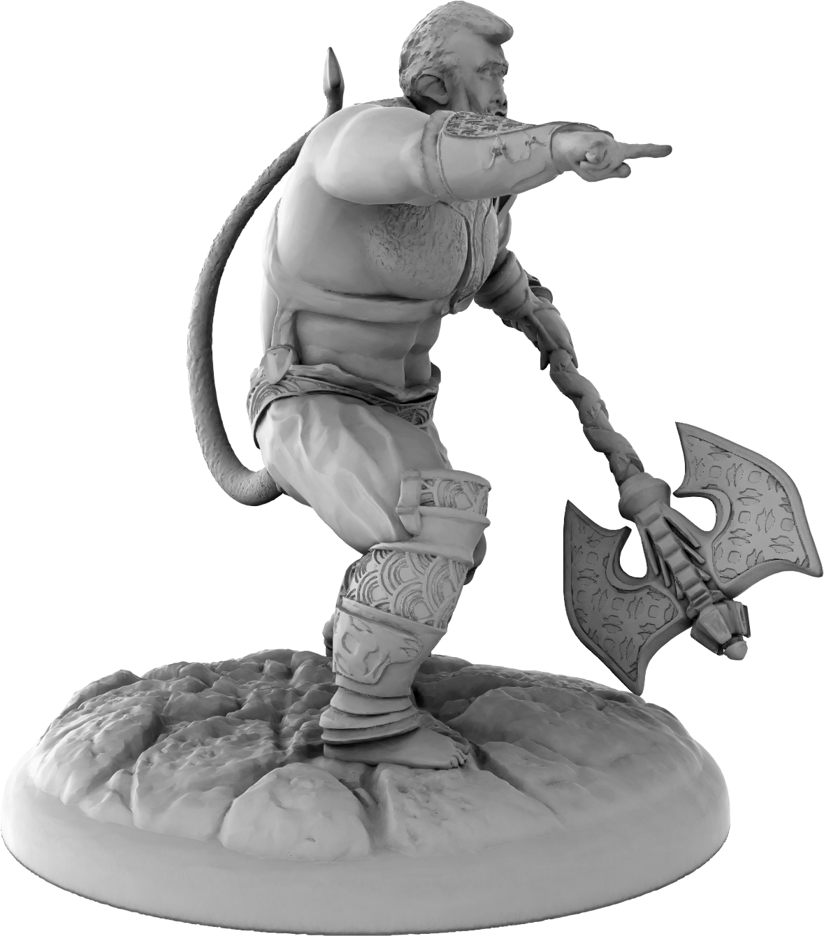 Thorns Forge - Hobgoblin - 2 Poses - DnD/Pathfinder/TTRPG Figure Mini Miniature - Helios3DPrinting