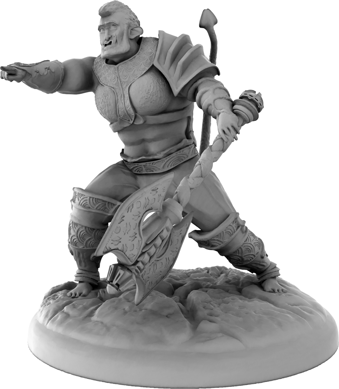 Thorns Forge - Hobgoblin - 2 Poses - DnD/Pathfinder/TTRPG Figure Mini Miniature - Helios3DPrinting