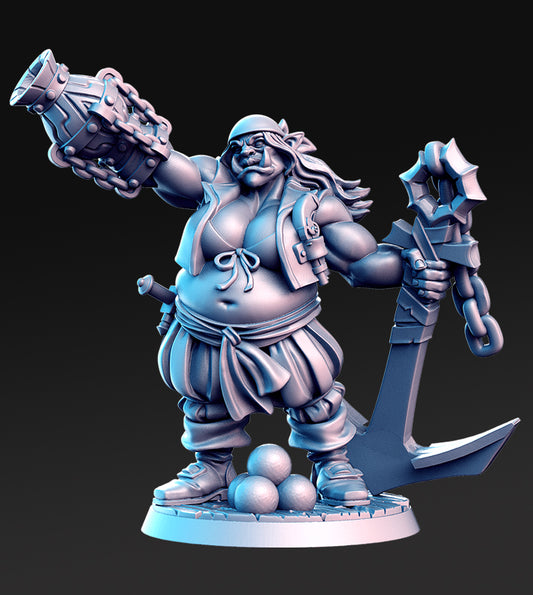 RN Estudio - Captain Quidd Crew - Hooks - DnD/TTRPG Figure/Miniature