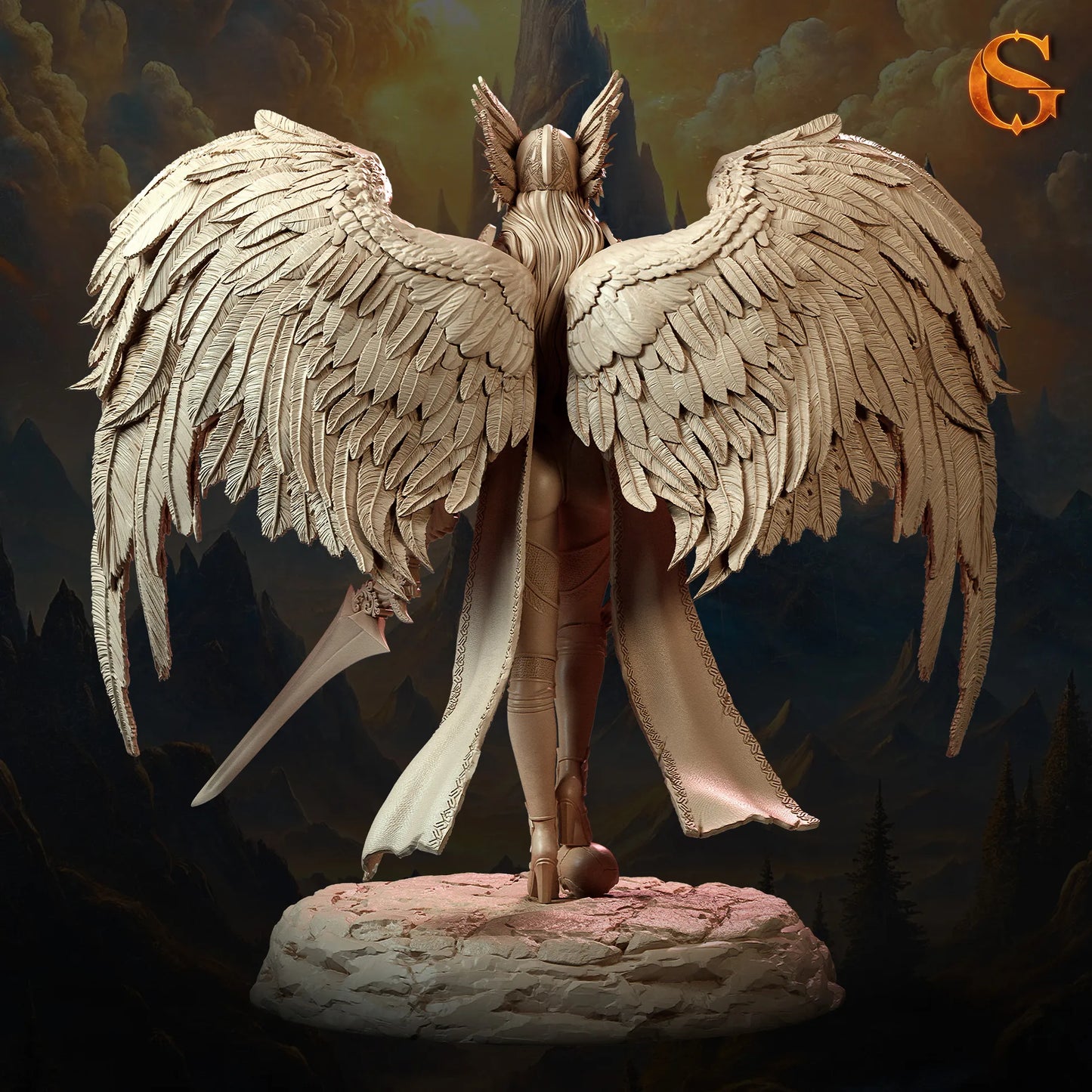Solgoodcreations - Valkyrie Hrist Odsdottr - 75/140mm Pin Up/Figure/Model/Diorama