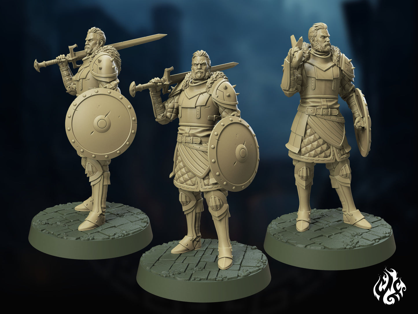 Crippled God Foundry - Human Guard - DnD/TTRPG Figure/Miniature