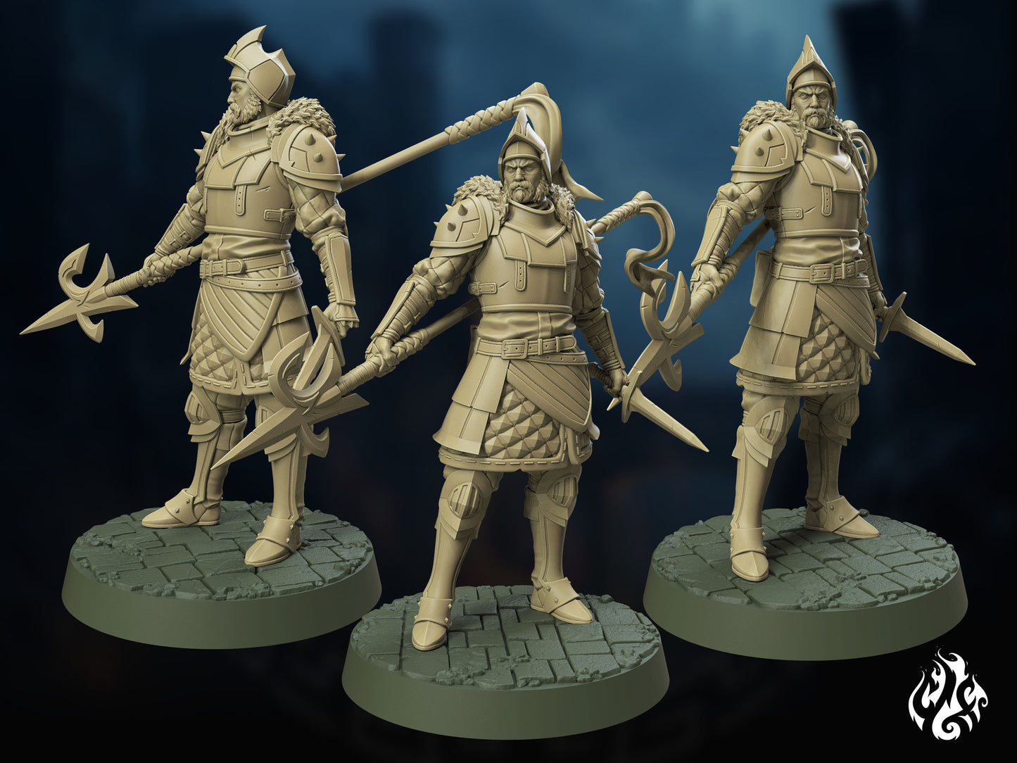 Crippled God Foundry - Human Guard - DnD/TTRPG Figure/Miniature