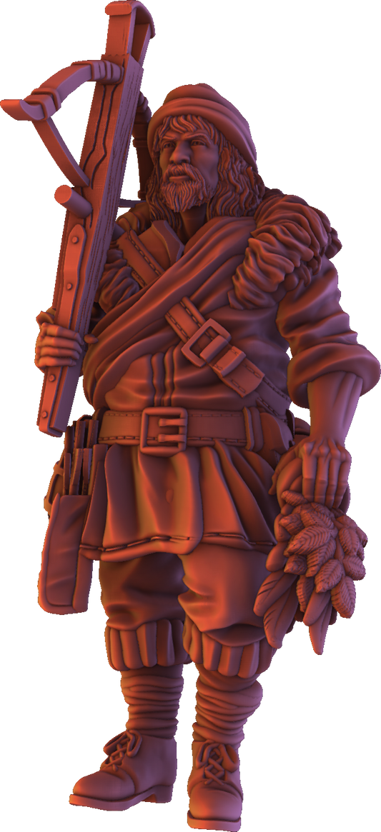 Forged Path - Willowbrook Village - Hunter #2 - DnD/TTRPG Figure/Miniature
