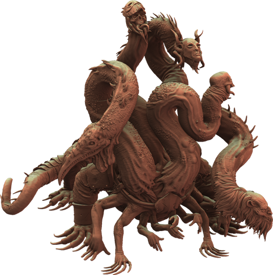 Crippled God Foundry - Shadowcurse - Hydra - DnD/TTRPG Figure/Miniature