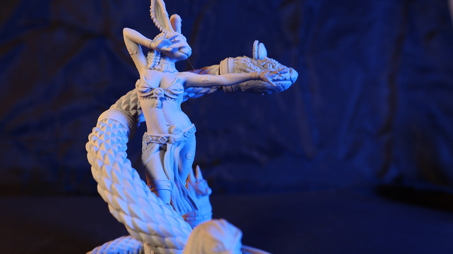 Mojibake - Lore of the Nile - Unut, Goddess of Fertility - 120mm Pin Up/Figure/Model/Diorama - Helios3DPrinting