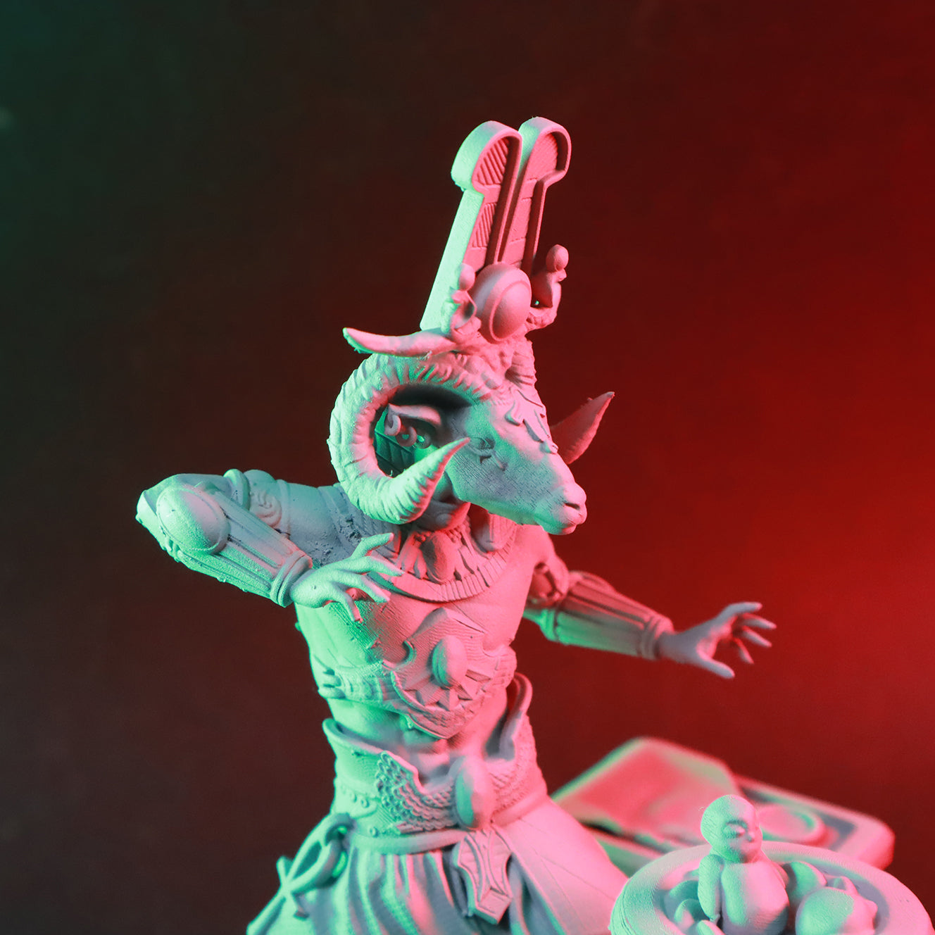 Mojibake - Lore of the Nile - Khnum, Creator of Life - 120mm Pin Up/Figure/Model/Diorama - Helios3DPrinting