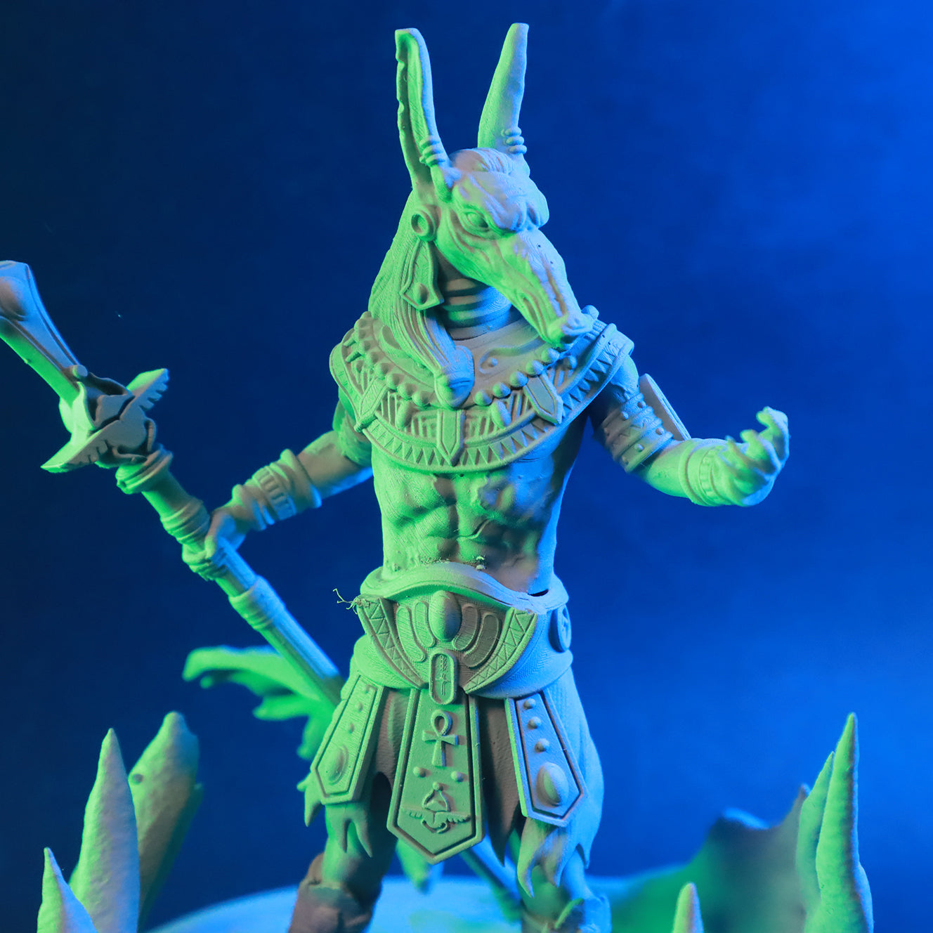 Mojibake - Lore of the Nile - Seth, God of Chaos - 120mm Pin Up/Figure/Model/Diorama - Helios3DPrinting
