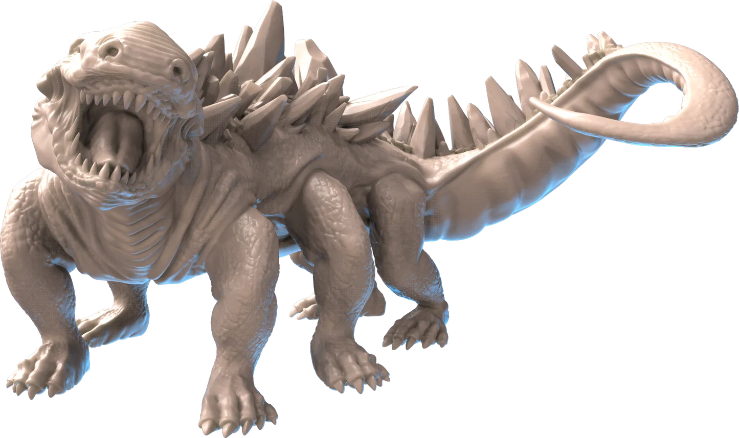 Sync Ratio - Shiverclaws - Ice Salamander #2 - DnD/TTRPG Figure/Miniature