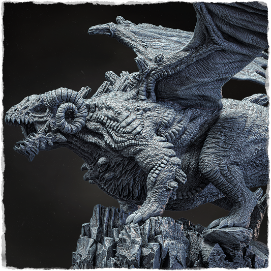 Evox Arts - World Dragons #4 - Icelandic - DnD/TTRPG Figure/Miniature