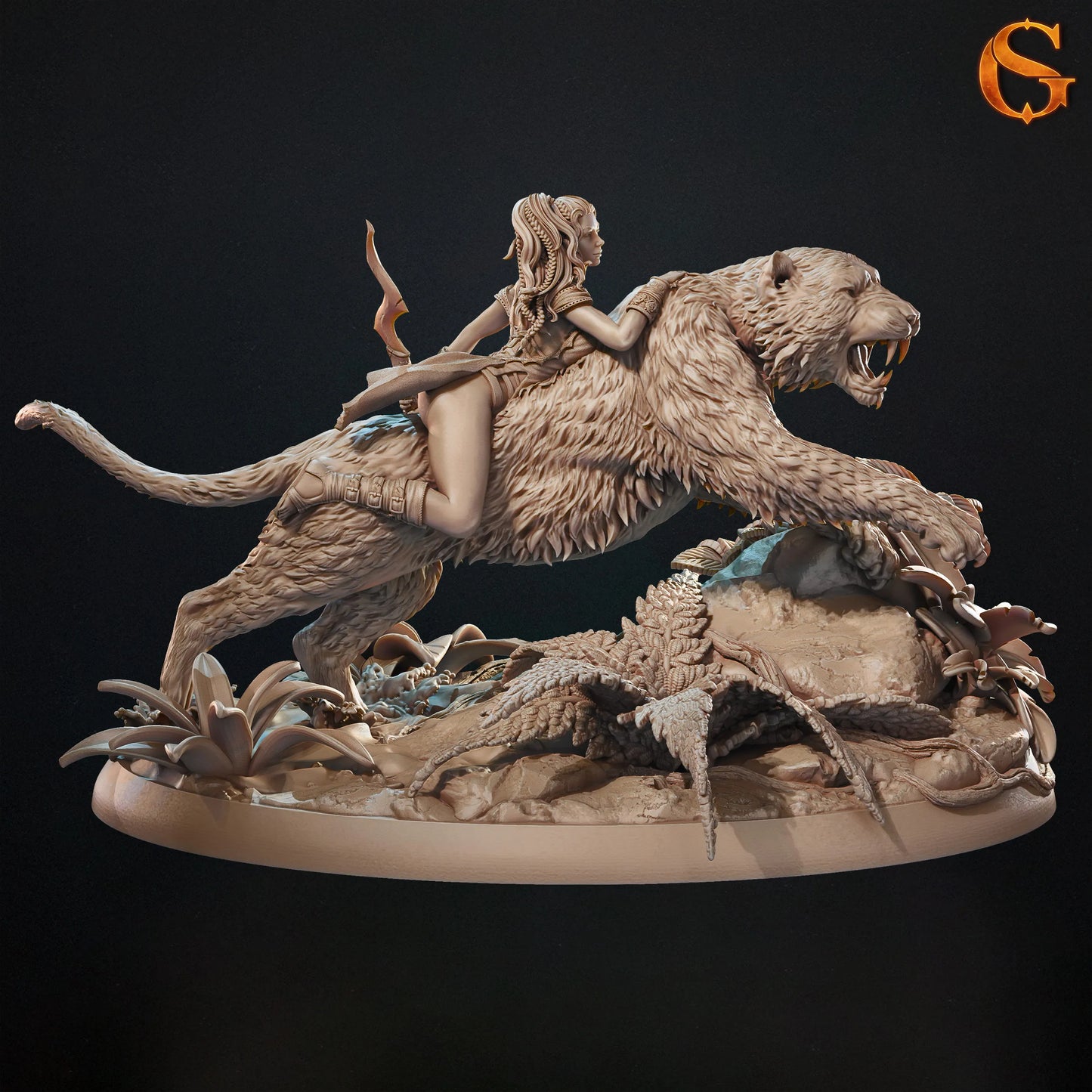 Solgoodcreations - Cavegirl Igga - 75/140mm Pin Up/Figure/Model/Diorama