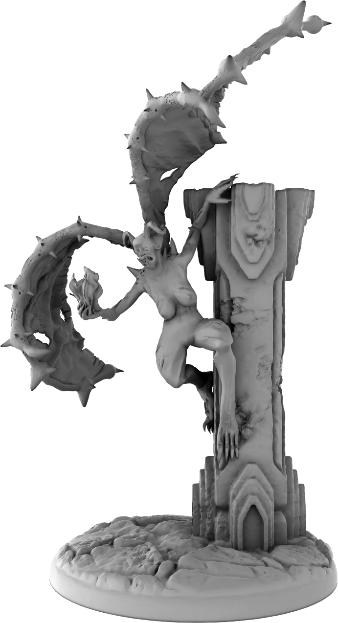 Thorns Forge - Minions of Hell - Imp #1 - DnD/Pathfinder/TTRPG Figure Mini Miniature - Helios3DPrinting