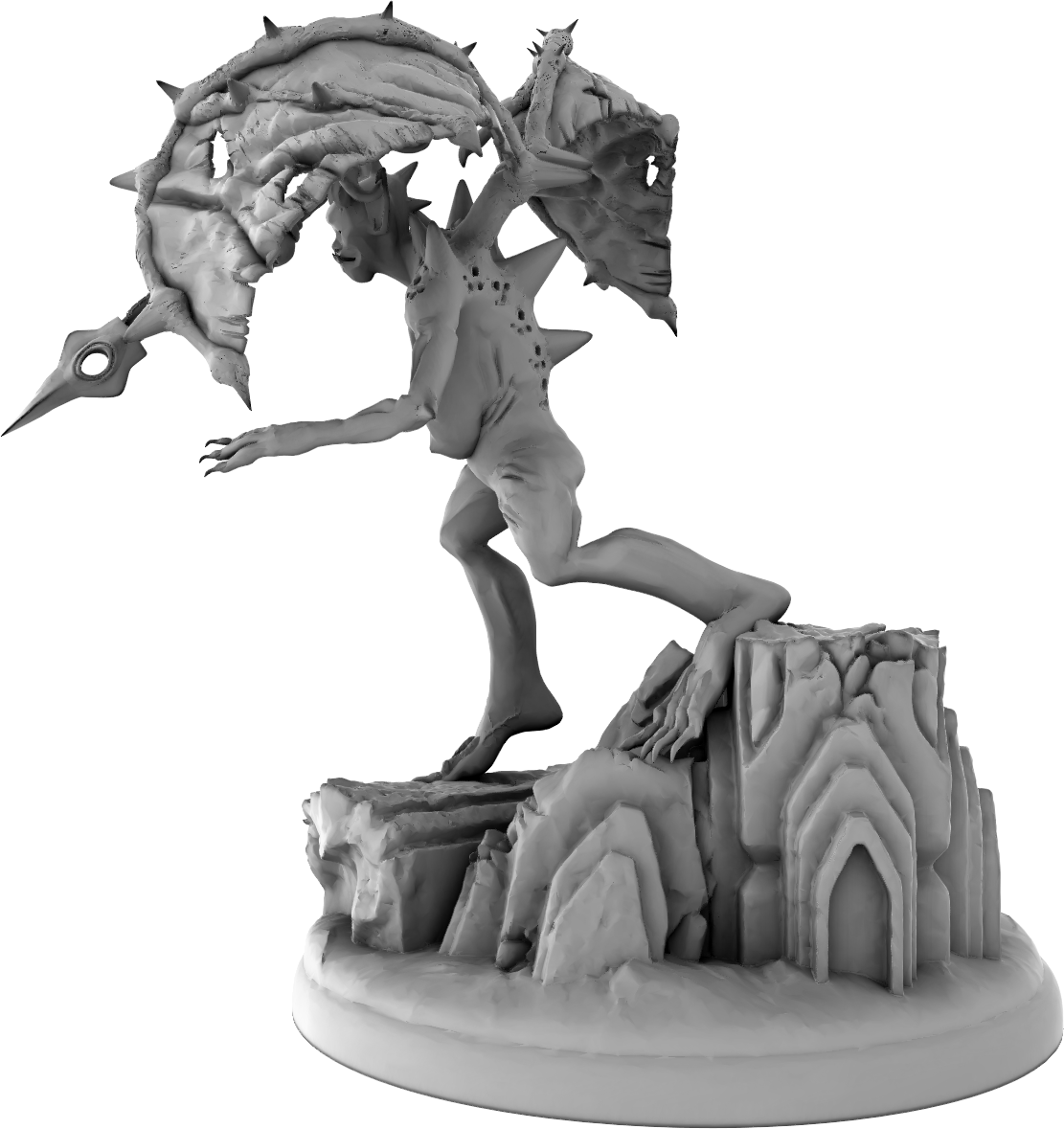 Thorns Forge - Minions of Hell - Imp #2 - DnD/Pathfinder/TTRPG Figure Mini Miniature - Helios3DPrinting