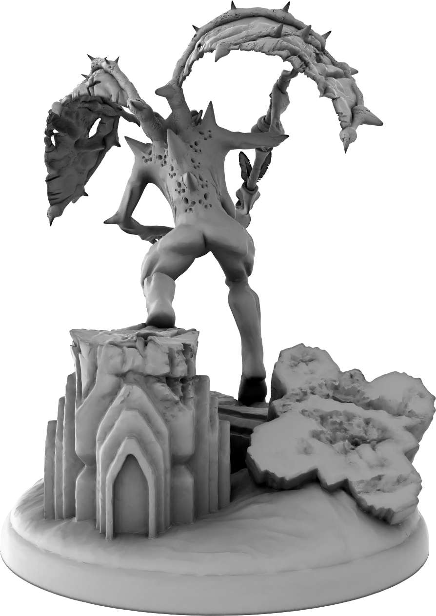 Thorns Forge - Minions of Hell - Imp #2 - DnD/Pathfinder/TTRPG Figure Mini Miniature - Helios3DPrinting