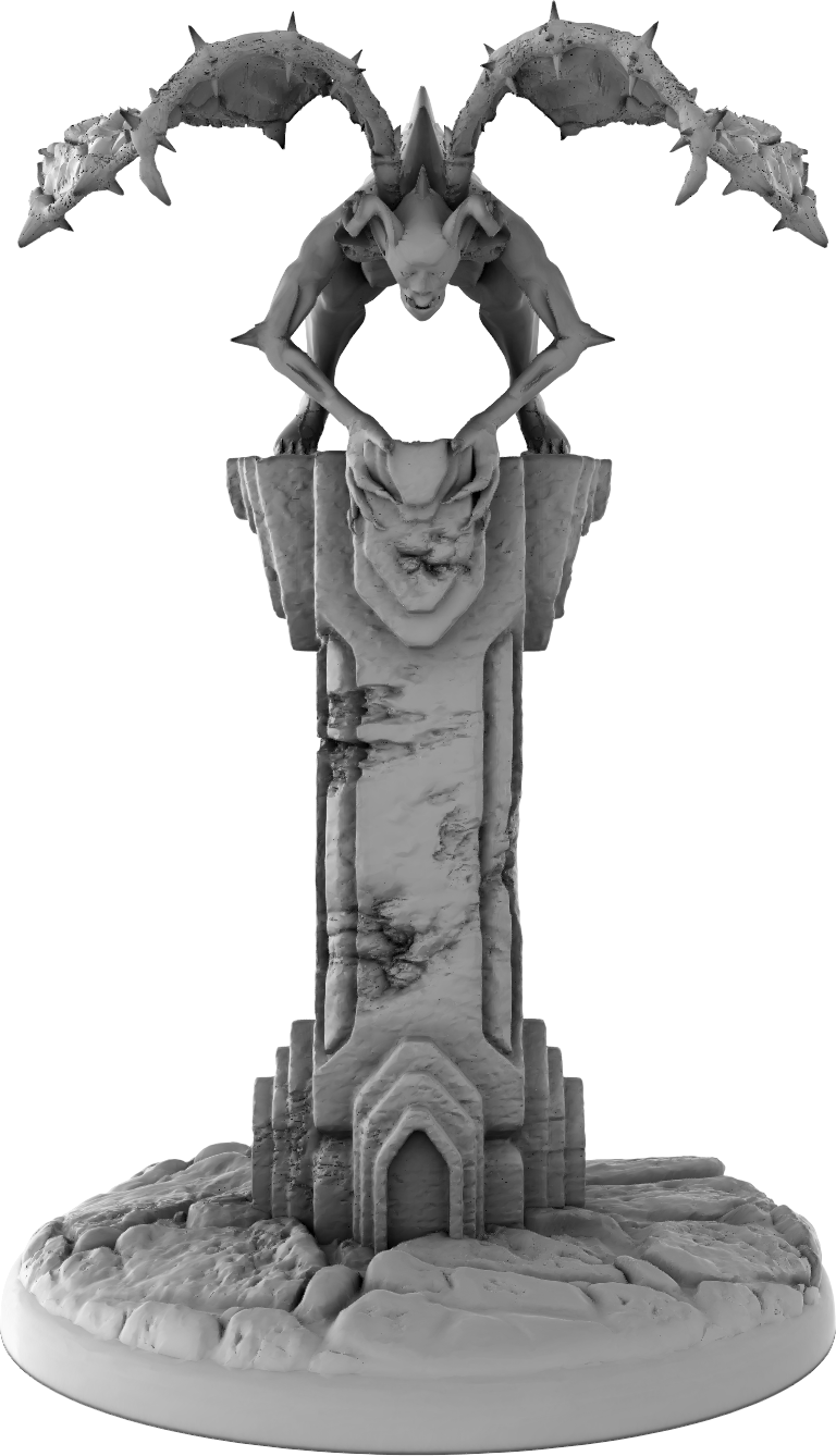 Thorns Forge - Minions of Hell - Imp #3 - DnD/Pathfinder/TTRPG Figure Mini Miniature - Helios3DPrinting