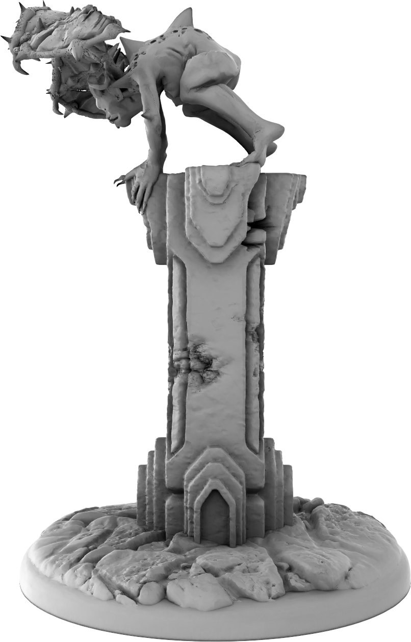 Thorns Forge - Minions of Hell - Imp #3 - DnD/Pathfinder/TTRPG Figure Mini Miniature - Helios3DPrinting