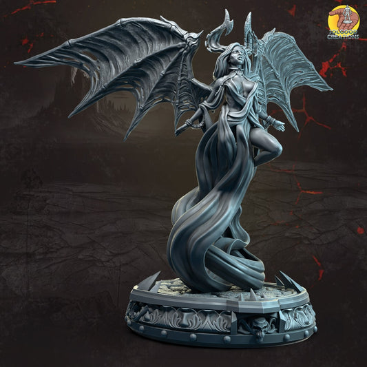 Solgoodcreations - Demon's Court - Demon Imp #2 - DnD/TTRPG Figure/Miniature