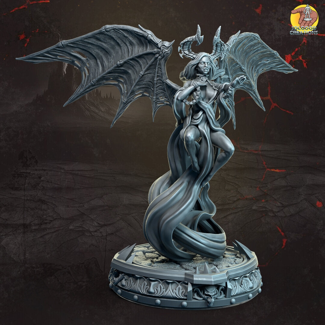 Solgoodcreations - Demon's Court - Demon Imp #1 - DnD/TTRPG Figure/Miniature