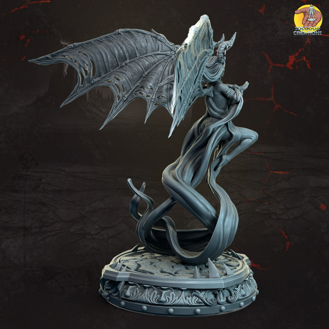 Solgoodcreations - Demon's Court - Demon Imp #1 - DnD/TTRPG Figure/Miniature