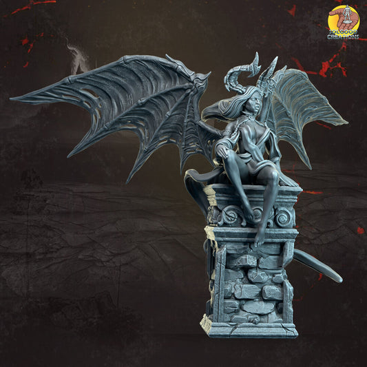 Solgoodcreations - Demon's Court - Demon Imp #3 - DnD/TTRPG Figure/Miniature
