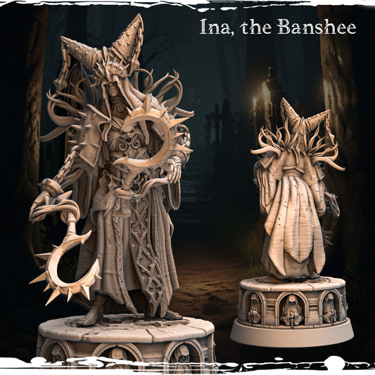 Monolith Arts - Marked by Darkness - Ina - 75mm Pin Up/Figure/Model/Diorama