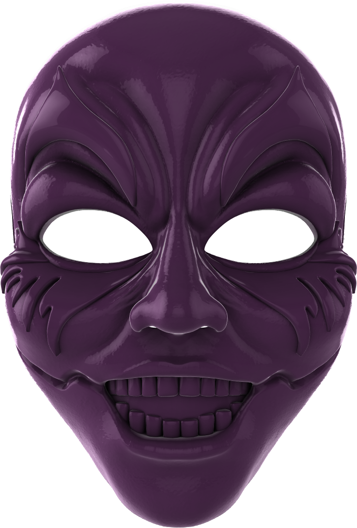 Digital Creative Works - Halloween Mask - Joker Female - Prop/Decoration/Seasonal
