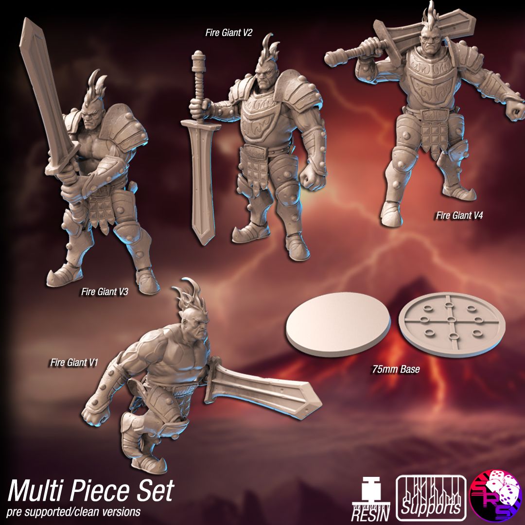 SRS Studios - Scaldera - Fire Giant - DnD/TTRPG/Roleplaying/Wargames