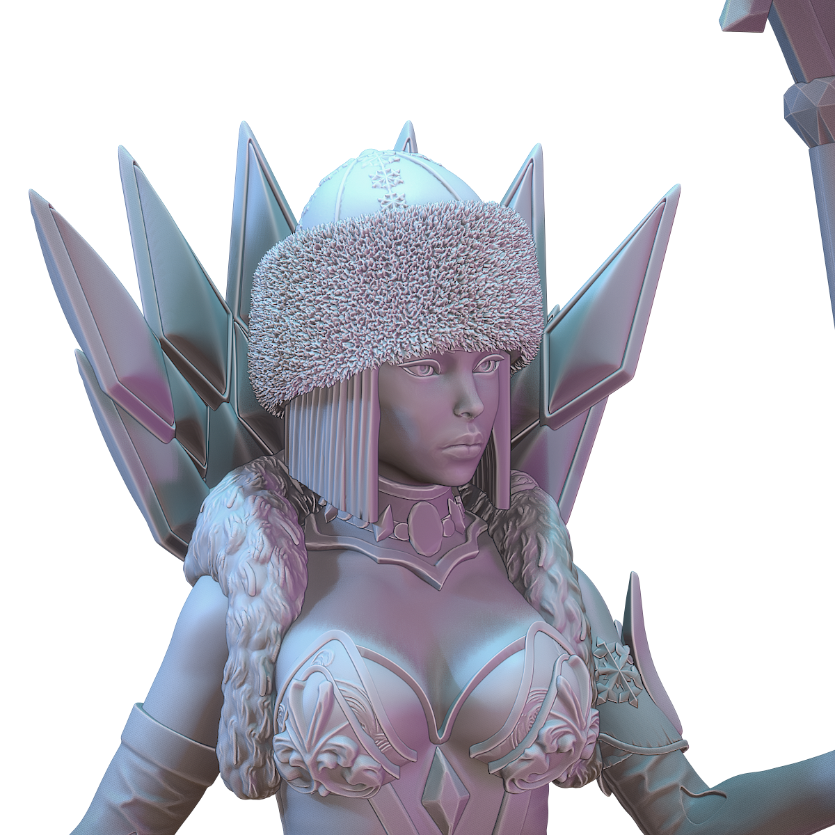 AsymSculpts - Sculpted Sisters: Witches - Isalyn - 75mm Pin Up/Figure/Model/Diorama