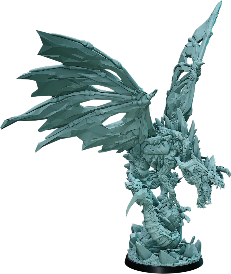 MEniatures - War of the Chromatic Dragons - Isdrekinn Dragon - DnD/TTRPG Figure/Miniature