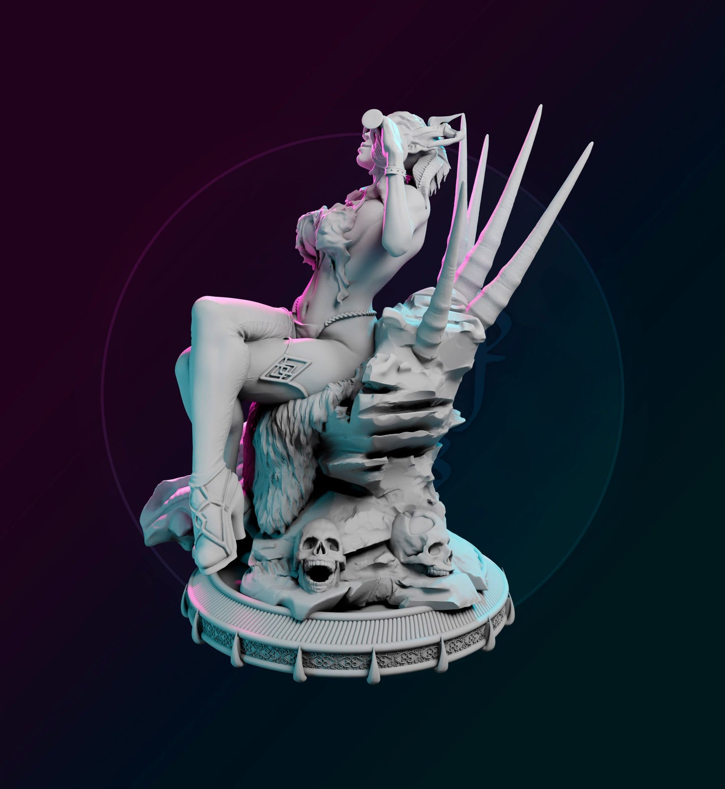 Gilmore Studio - Chaos Ladies #1 - Isslis - 75mm Pin Up/Figure/Model/Diorama