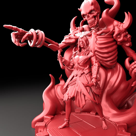 Brayan Nafarrate - Bestiary #5 - Izanami #2 - DnD/TTRPG Figure/Miniature