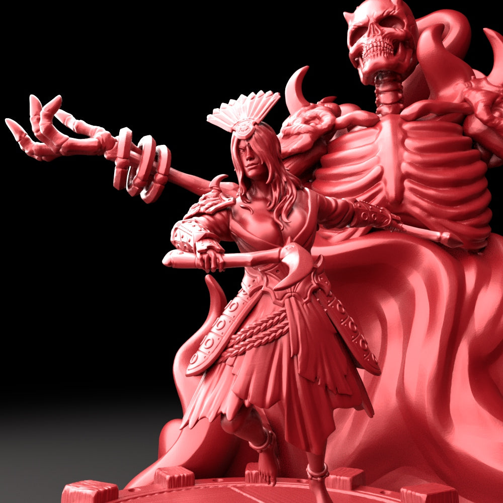 Brayan Nafarrate - Bestiary #5 - Izanami #3 - DnD/TTRPG Figure/Miniature