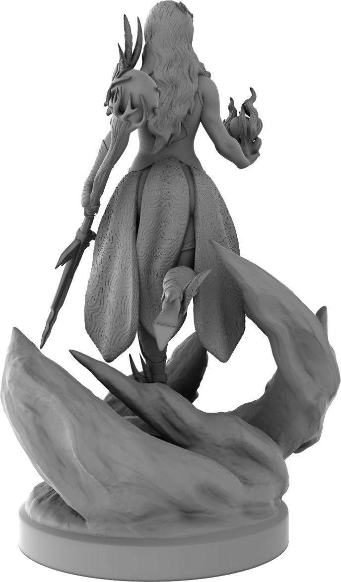 Black Fins Miniatures - Izowel Goldthorn - 75mm Pin Up/Figure/Model/Diorama
