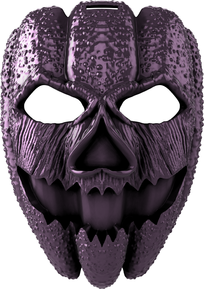Digital Creative Works - Halloween Mask - Pumpkin - Prop/Decoration/Seasonal
