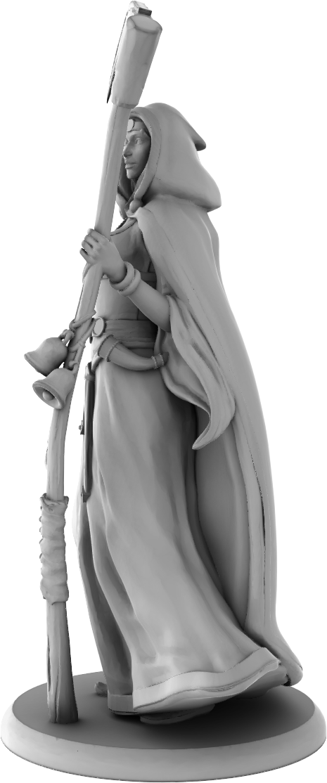 Z Kino - Sorceress - 75mm Pin Up/Figure/Model/Diorama