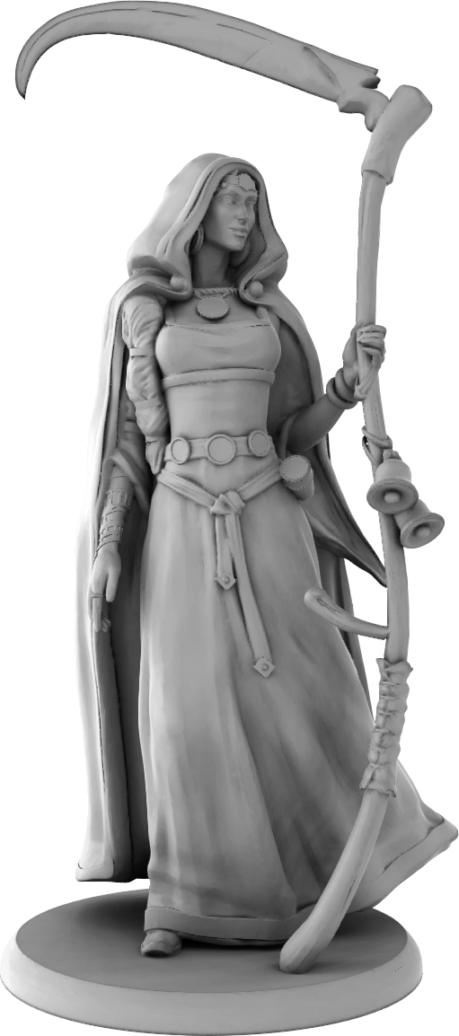 Z Kino - Sorceress - 75mm Pin Up/Figure/Model/Diorama