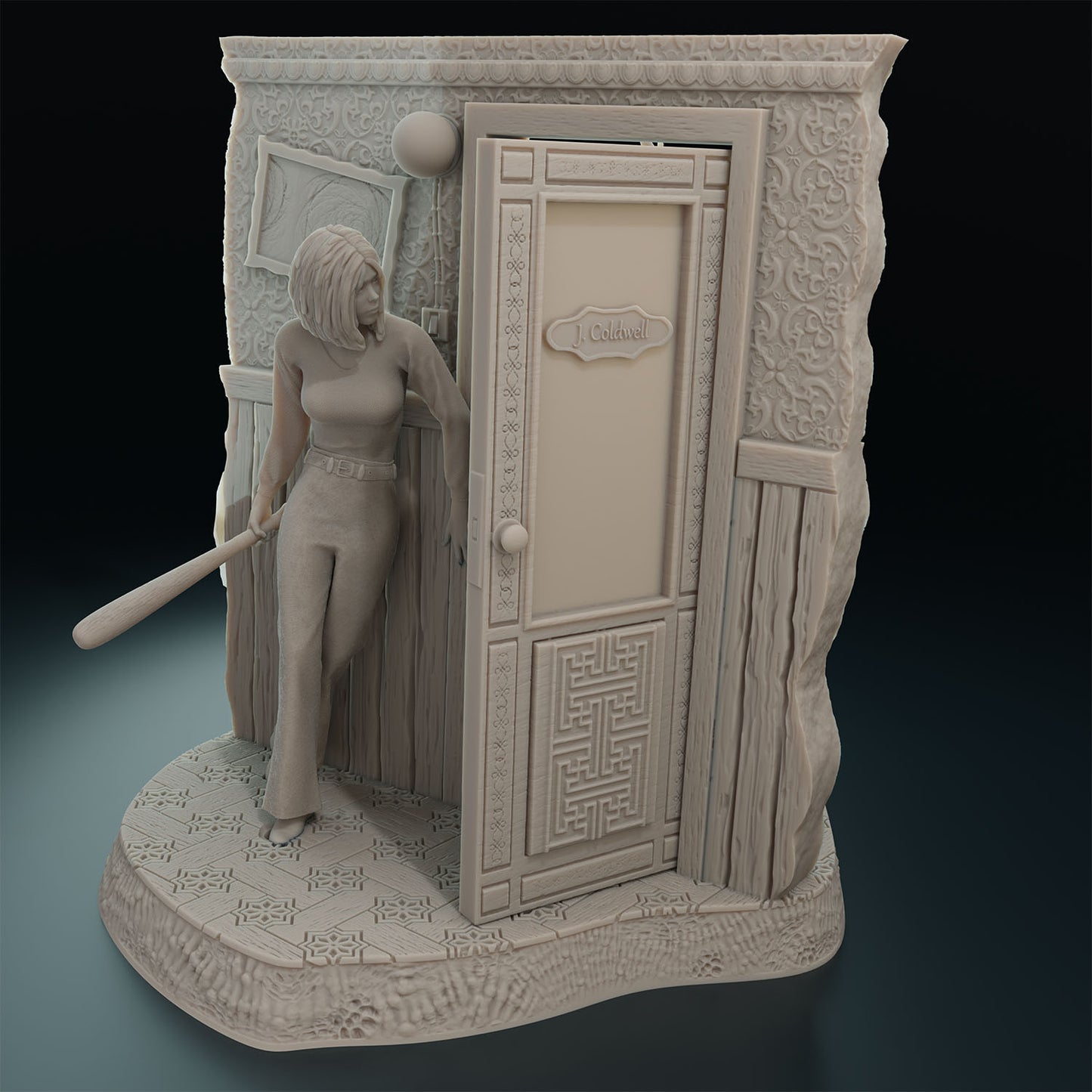 Cthulhu Girls - Topsfield Horror - Jane Coldwell - 32/75mm DnD/TTRPG Figure/Miniature - Helios3DPrinting