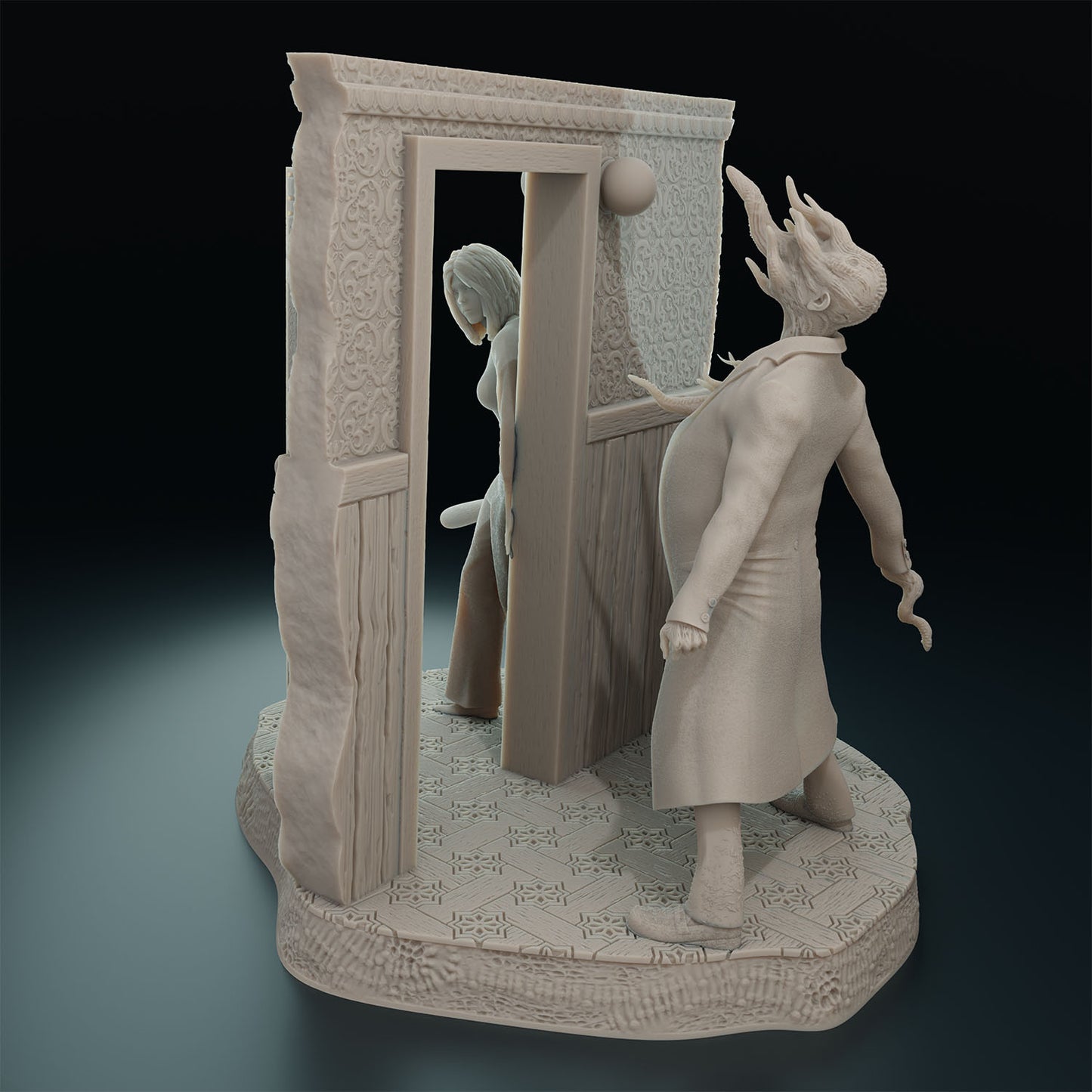 Cthulhu Girls - Topsfield Horror - Jane Coldwell - 32/75mm DnD/TTRPG Figure/Miniature - Helios3DPrinting