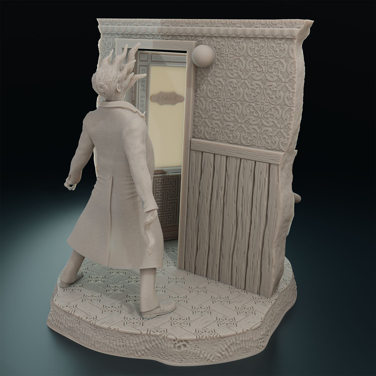 Cthulhu Girls - Topsfield Horror - Jane Coldwell - 32/75mm DnD/TTRPG Figure/Miniature - Helios3DPrinting