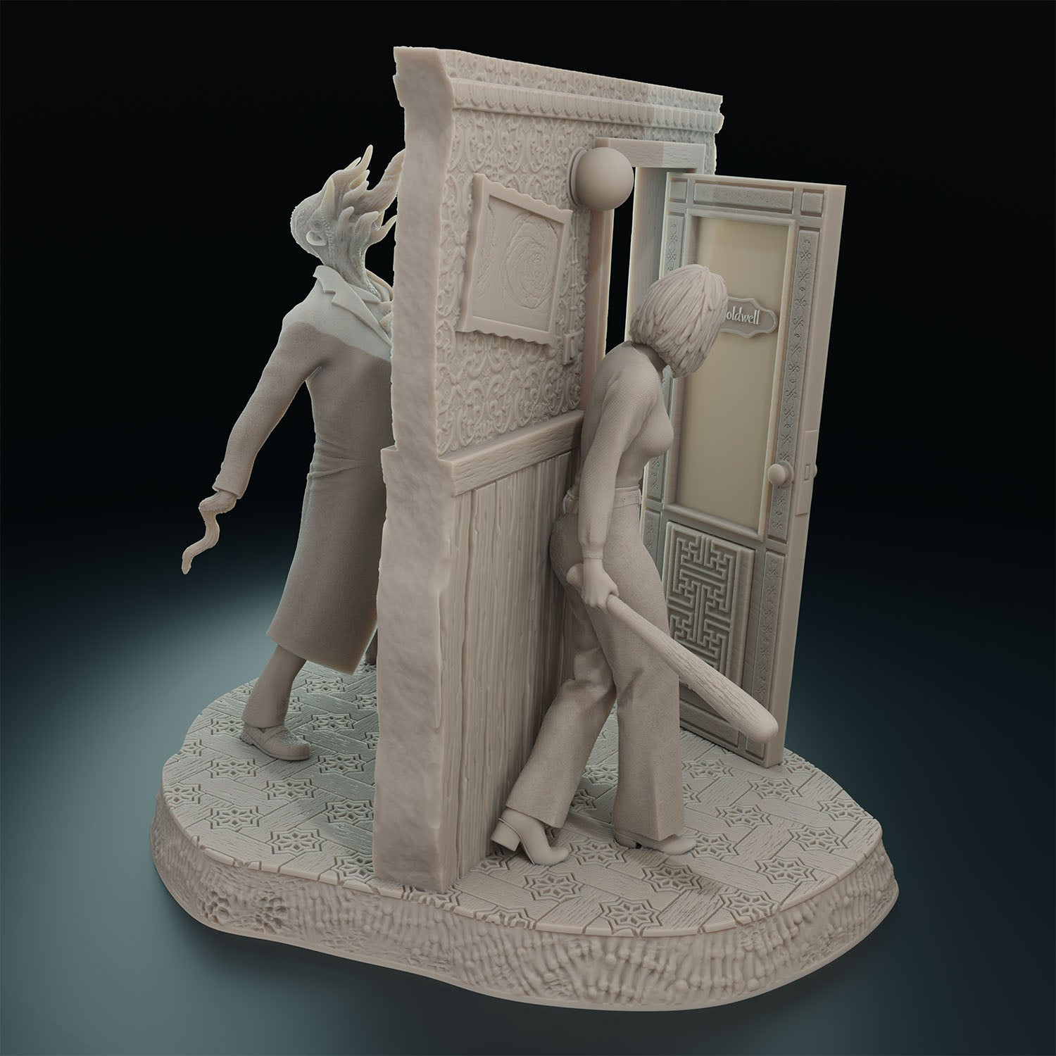 Cthulhu Girls - Topsfield Horror - Jane Coldwell - 32/75mm DnD/TTRPG Figure/Miniature - Helios3DPrinting