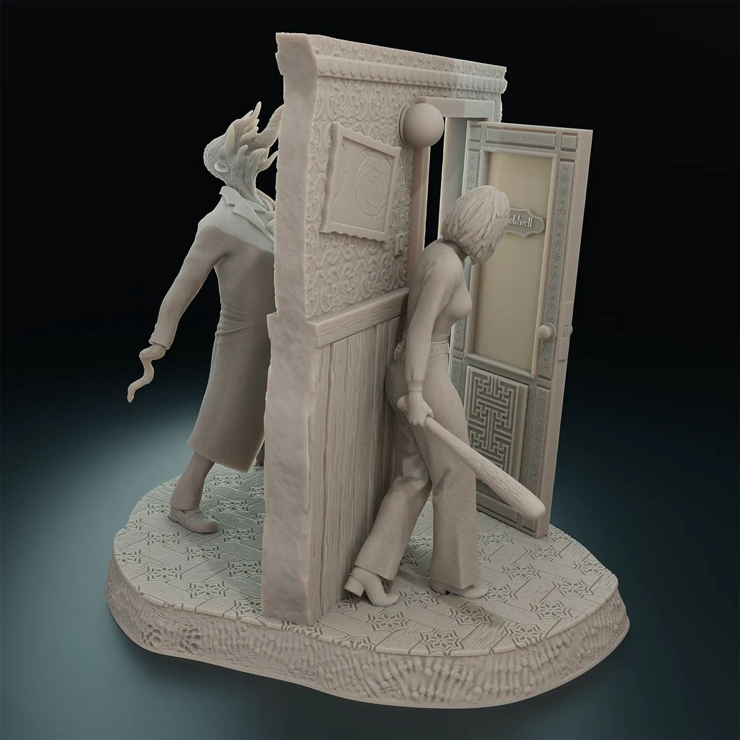 Cthulhu Girls - Topsfield Horror - Jane Coldwell - 32/75mm DnD/TTRPG Figure/Miniature