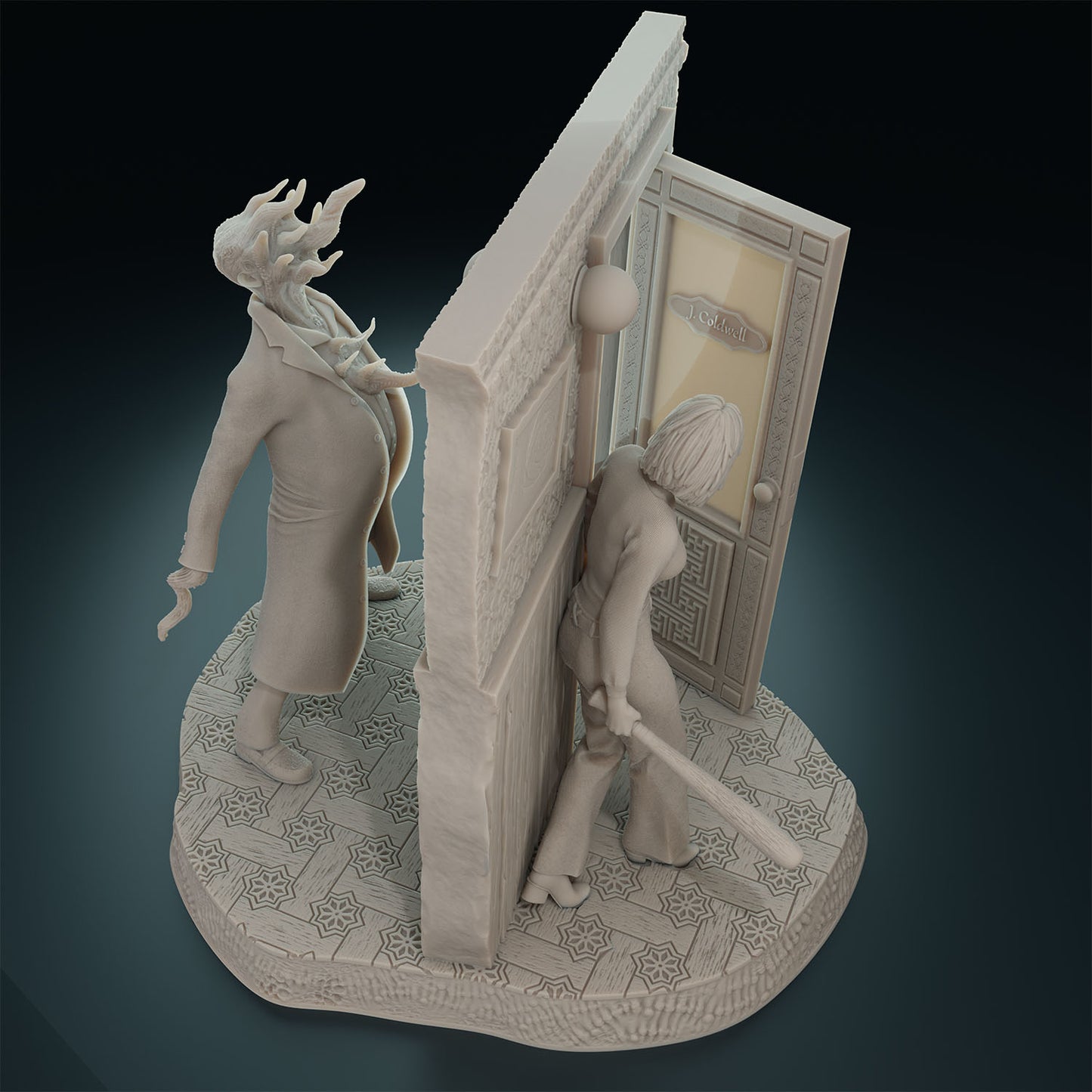 Cthulhu Girls - Topsfield Horror - Jane Coldwell - 32/75mm DnD/TTRPG Figure/Miniature - Helios3DPrinting