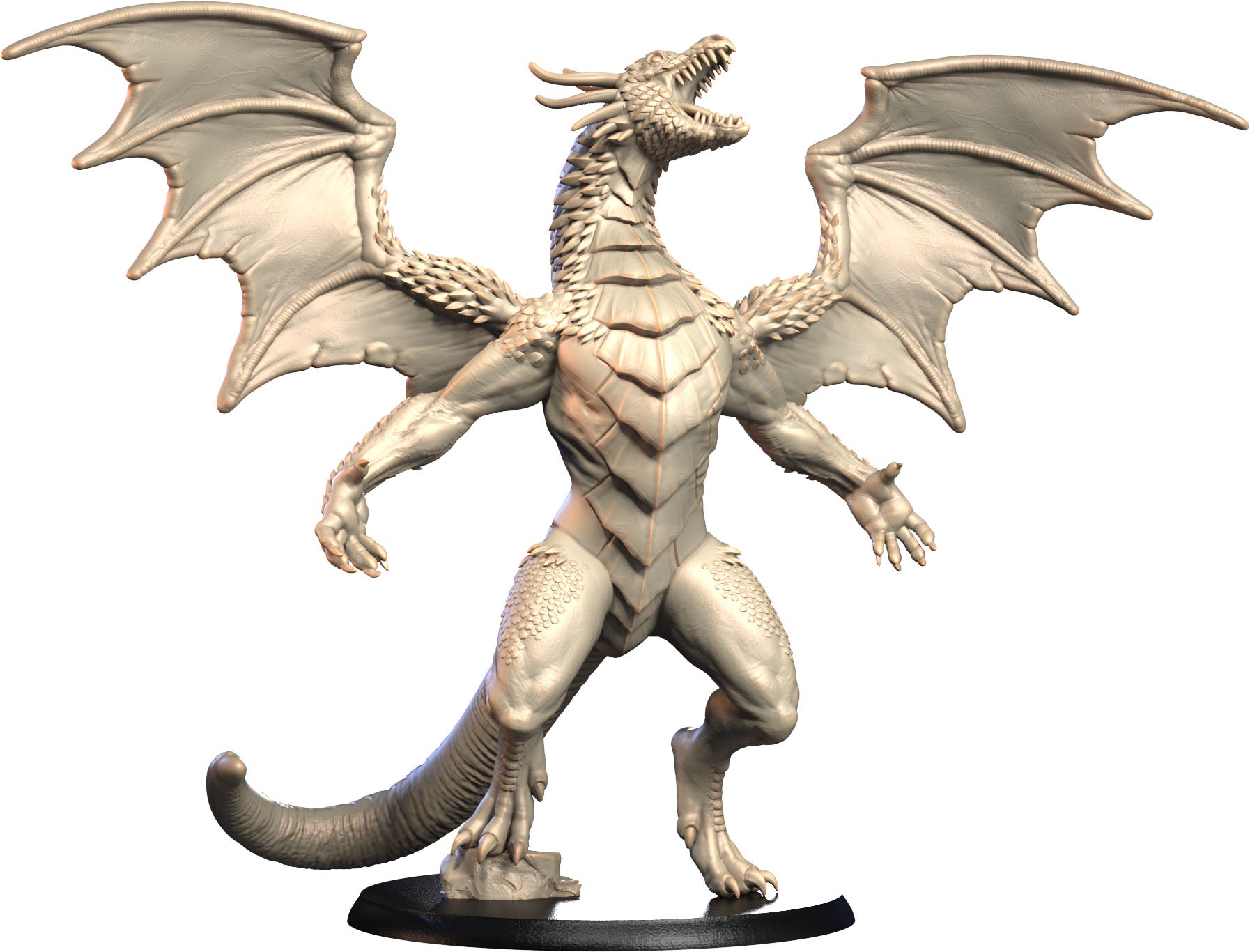 3D IPStudios - Dragons Worlds #2 - Krynnal - DnD/TTRPG Figure/Miniature - Helios3DPrinting