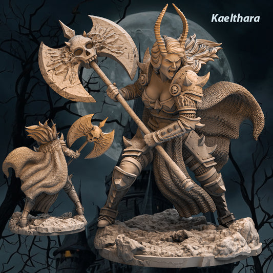 Print Fantasy - Heroes of Eldengaard 3 - Kaelthara - 75mm Pin Up/Figure/Model/Diorama