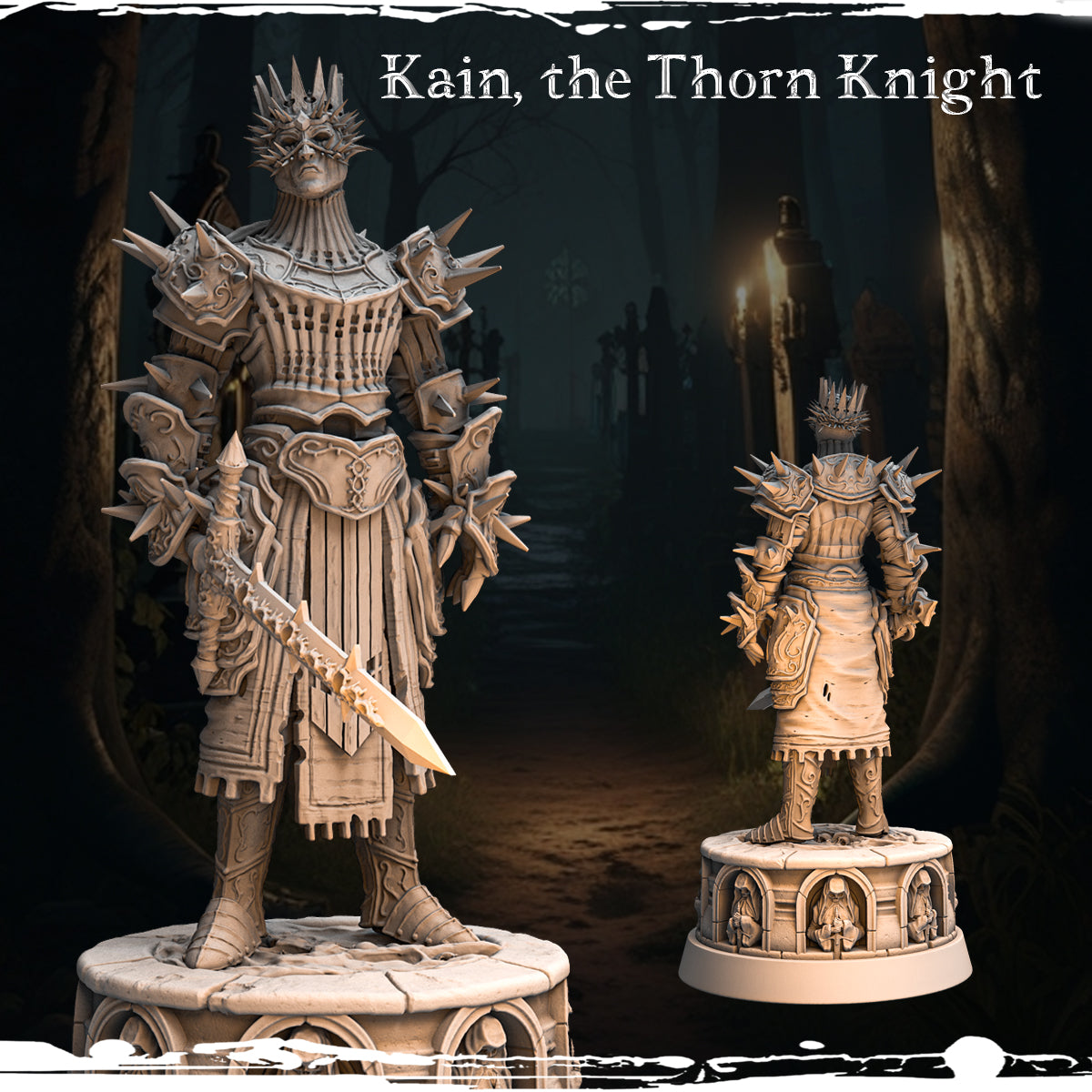 Monolith Arts - Marked by Darkness - Kain - 75mm Pin Up/Figure/Model/Diorama