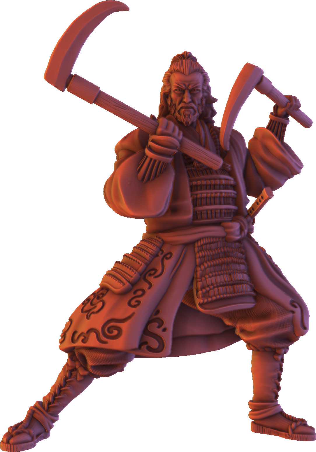 Forged Path - Tokugawa Bushido - Kama - DnD/Pathfinder/TTRPG Figure