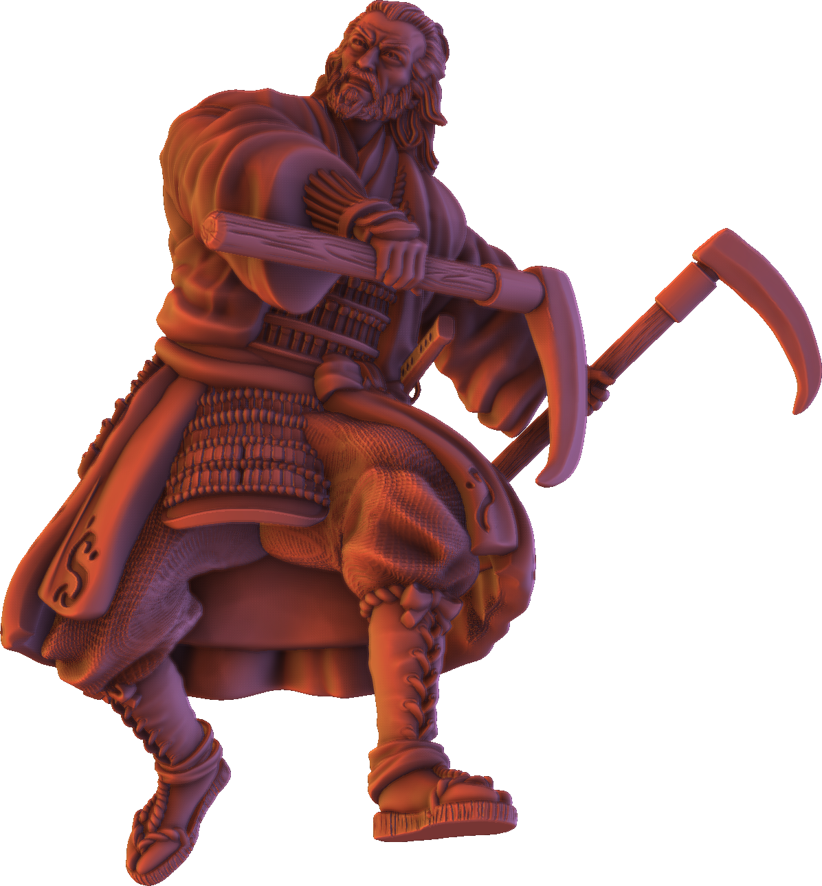 Forged Path - Tokugawa Bushido - Kama - DnD/Pathfinder/TTRPG Figure